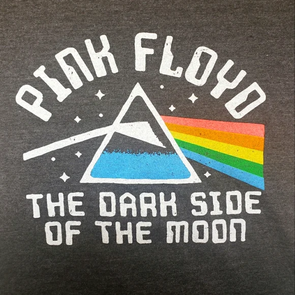 NWOT Boy's Pink Floyd The Dark Side Of The Moon jumping beans T-shirt - Picture 2 of 5